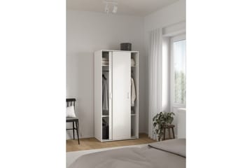 Space Garderob 78x175 cm - Vit - Förvaring - Garderober & garderobssystem
