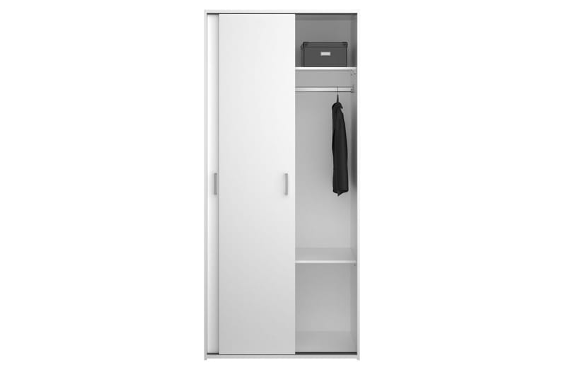 Space Garderob 78x175 cm - Vit - Förvaring - Garderober & garderobssystem