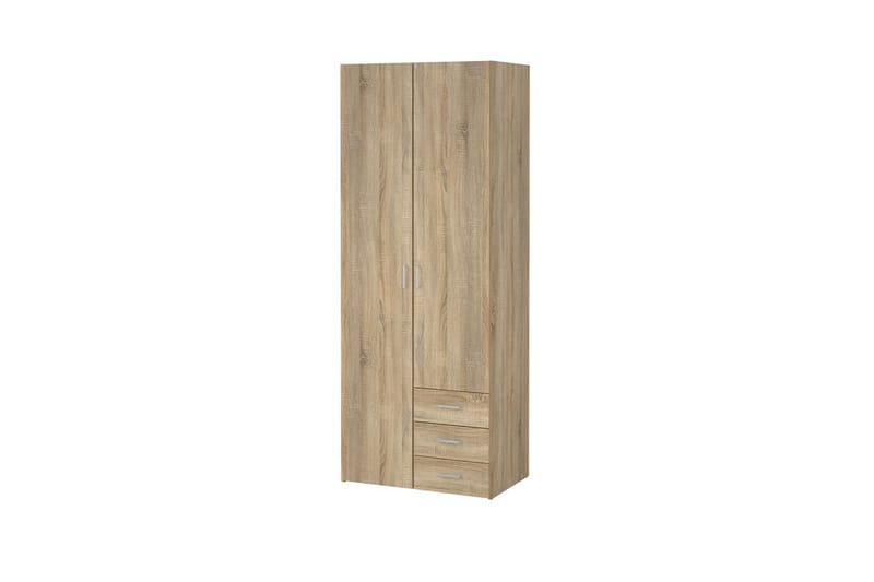 Space Garderob 78x200 cm - Natur - Förvaring - Garderober & garderobssystem