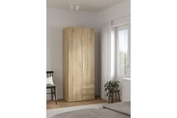 Space Garderob 78x200 cm - Natur - Förvaring - Garderober & garderobssystem