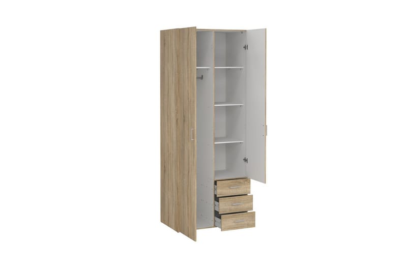 Space Garderob 78x200 cm - Natur - Förvaring - Garderober & garderobssystem