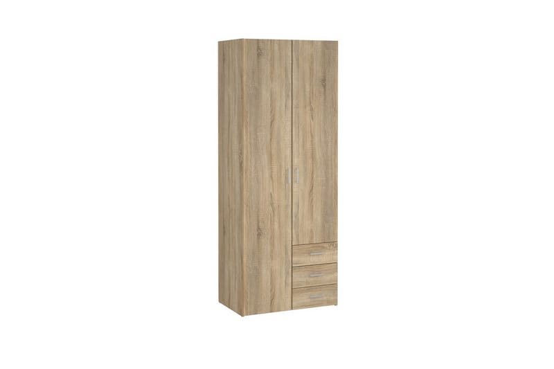 Space Garderob 78x200 cm - Natur - Förvaring - Garderober & garderobssystem