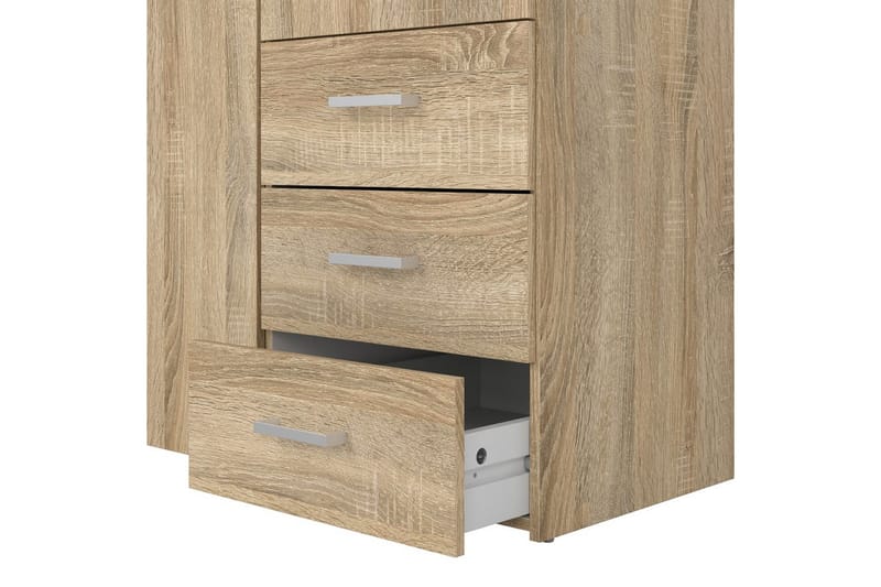 Space Garderob 78x200 cm - Natur - Förvaring - Garderober & garderobssystem