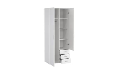Space Garderob 78x200 cm - Vit - Förvaring - Garderober & garderobssystem