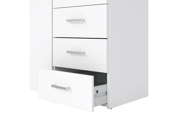 Space Garderob 78x200 cm - Vit - Förvaring - Garderober & garderobssystem