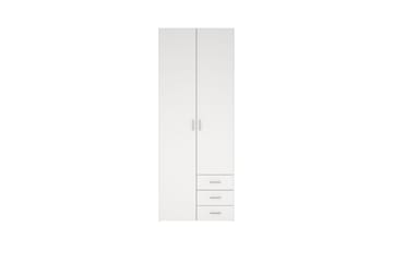Space Garderob 78x200 cm - Vit - Förvaring - Garderober & garderobssystem
