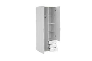 Space Garderob 78x200 cm - Vit - Förvaring - Garderober & garderobssystem