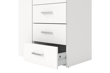 Space Garderob 78x200 cm - Vit - Förvaring - Garderober & garderobssystem