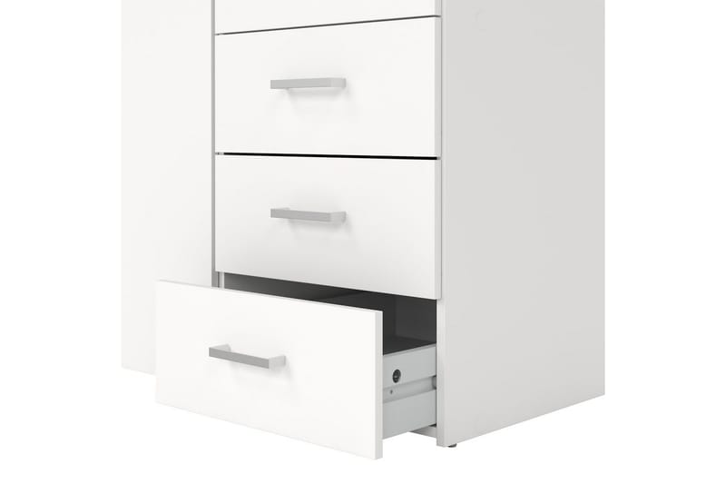 Space Garderob 78x200 cm - Vit - Förvaring - Garderober & garderobssystem