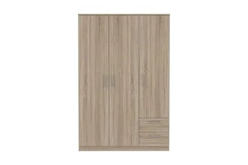 Steppello Garderob 123x185 cm - Brun - Förvaring - Garderober & garderobssystem