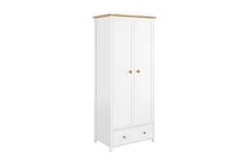 Story Garderob 85 cm i Målat Trä - Vit - Förvaring - Garderober & garderobssystem