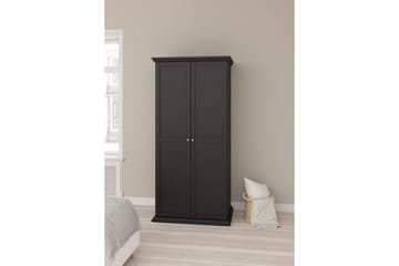 Suneta Garderob 96x200 cm - Svart - Förvaring - Garderober & garderobssystem