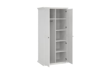 Suneta Garderob 96x200 cm - Vit - Förvaring - Garderober & garderobssystem