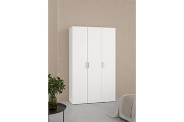 Suntia Garderob 118x201 cm - Vit - Förvaring - Garderober & garderobssystem
