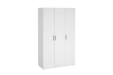 Suntia Garderob 118x201 cm - Vit - Förvaring - Garderober & garderobssystem