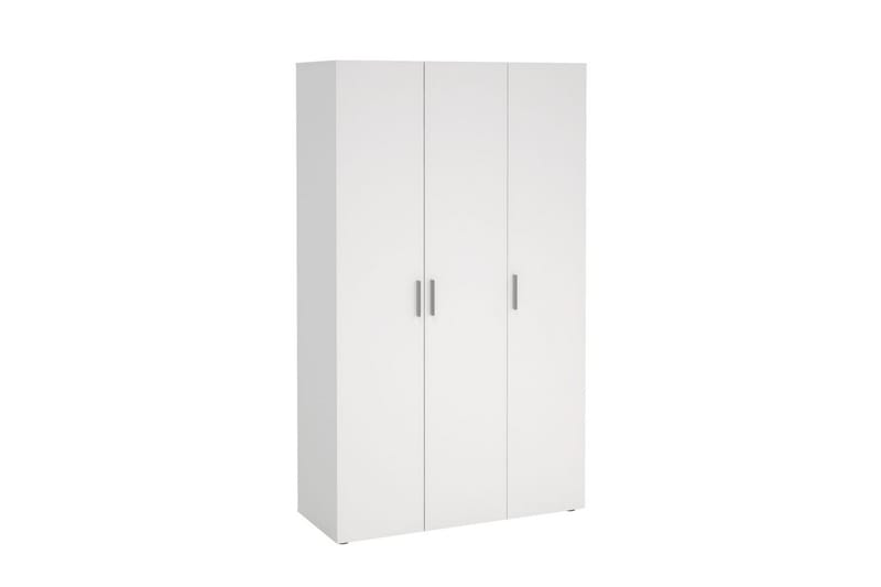 Suntia Garderob 118x201 cm - Vit - Förvaring - Garderober & garderobssystem