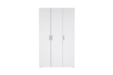 Suntia Garderob 118x201 cm - Vit/Natur - Förvaring - Garderober & garderobssystem