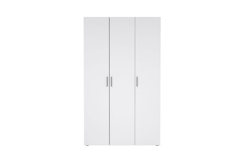 Suntia Garderob 118x201 cm - Vit/Natur - Förvaring - Garderober & garderobssystem