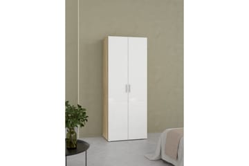 Suntia Garderob 79x201 cm - Vit - Förvaring - Garderober & garderobssystem