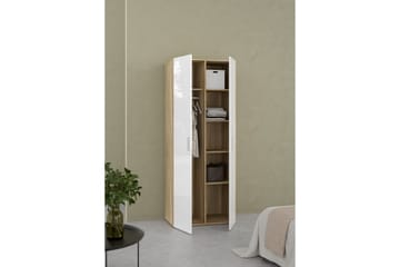 Suntia Garderob 79x201 cm - Vit - Förvaring - Garderober & garderobssystem