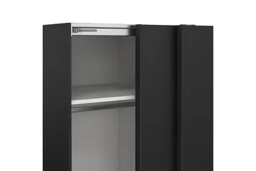 Takeru Garderob 119x200 cm - Svart - Förvaring - Garderober & garderobssystem