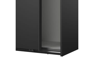 Takeru Garderob 119x200 cm - Svart - Förvaring - Garderober & garderobssystem