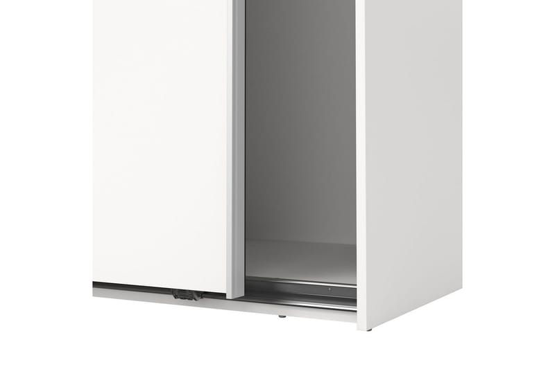 Takeru Garderob 119x200 cm - Vit - Förvaring - Garderober & garderobssystem