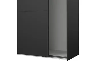 Takeru Garderob 179x200 cm - Svart - Förvaring - Garderober & garderobssystem