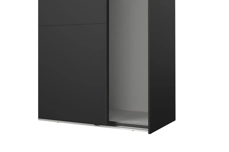 Takeru Garderob 179x200 cm - Svart - Förvaring - Garderober & garderobssystem