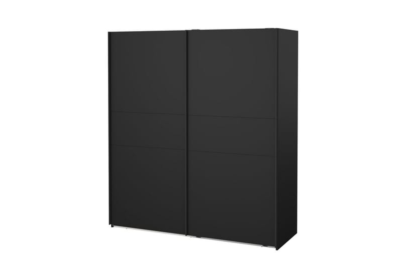 Takeru Garderob 179x200 cm - Svart - Förvaring - Garderober & garderobssystem