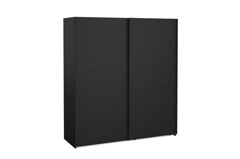 Takeru Garderob 179x200 cm - Svart - Förvaring - Garderober & garderobssystem