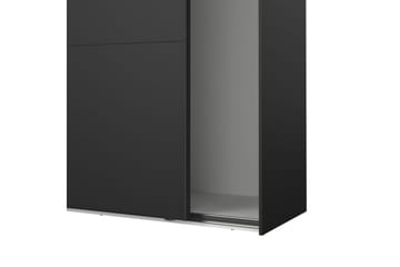 Takeru Garderob 179x200 cm - Svart - Förvaring - Garderober & garderobssystem