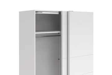 Takeru Garderob 179x200 cm - Vit - Förvaring - Garderober & garderobssystem