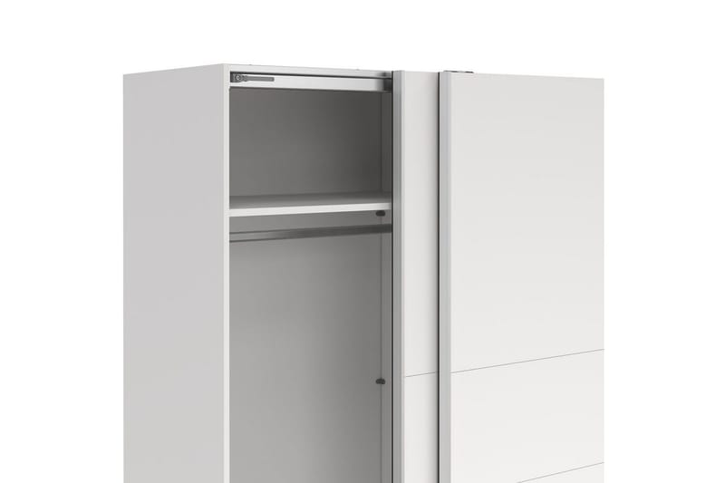 Takeru Garderob 179x200 cm - Vit - Förvaring - Garderober & garderobssystem