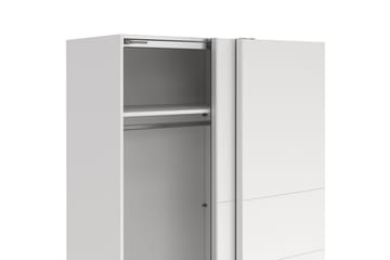 Takeru Garderob 179x200 cm - Vit - Förvaring - Garderober & garderobssystem