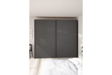 Takeru Garderob 244x221 cm - Grå - Förvaring - Garderober & garderobssystem