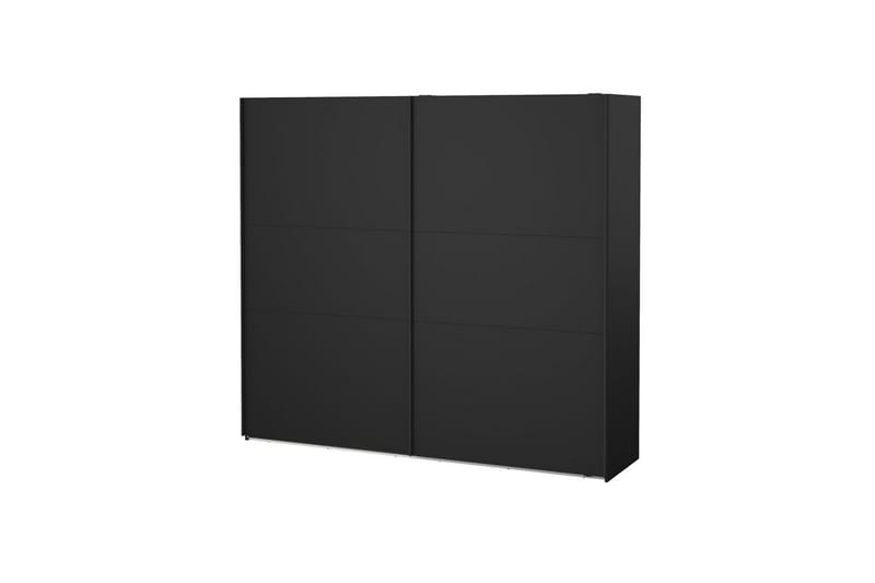Takeru Garderob 244x221 cm - Svart - Förvaring - Garderober & garderobssystem