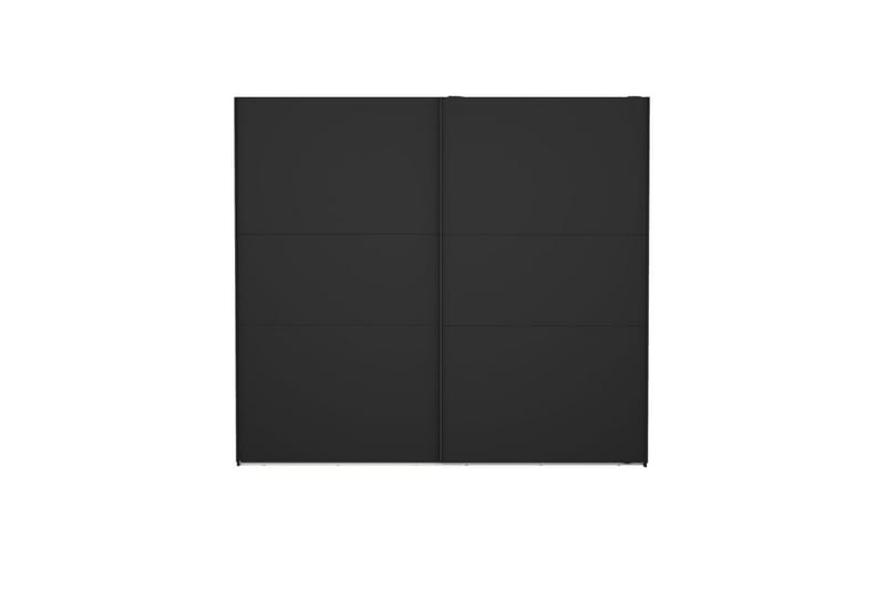 Takeru Garderob 244x221 cm - Svart - Förvaring - Garderober & garderobssystem