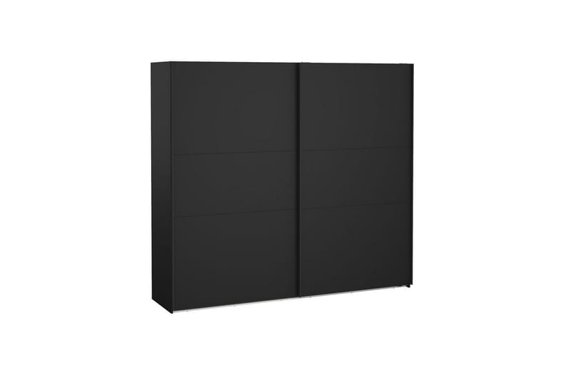 Takeru Garderob 244x221 cm - Svart - Förvaring - Garderober & garderobssystem