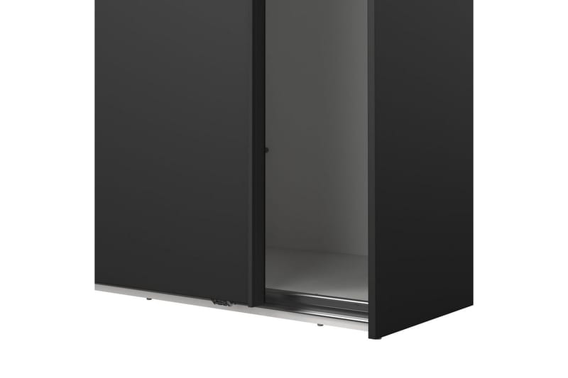 Takeru Garderob 244x221 cm - Svart - Förvaring - Garderober & garderobssystem