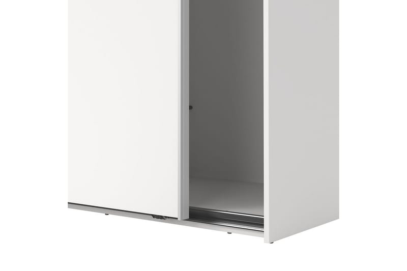 Takeru Garderob 244x221 cm - Vit - Förvaring - Garderober & garderobssystem