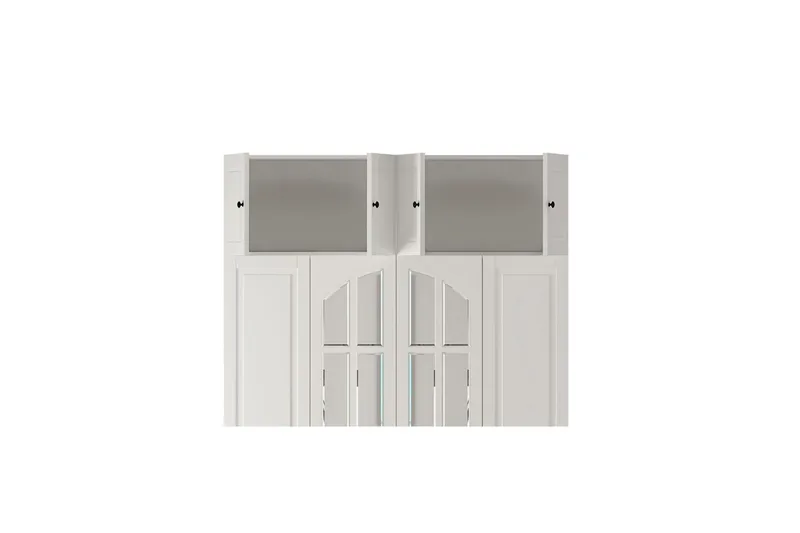 Talren Garderob 140x210 cm - Matt Vit - Förvaring - Garderober & garderobssystem