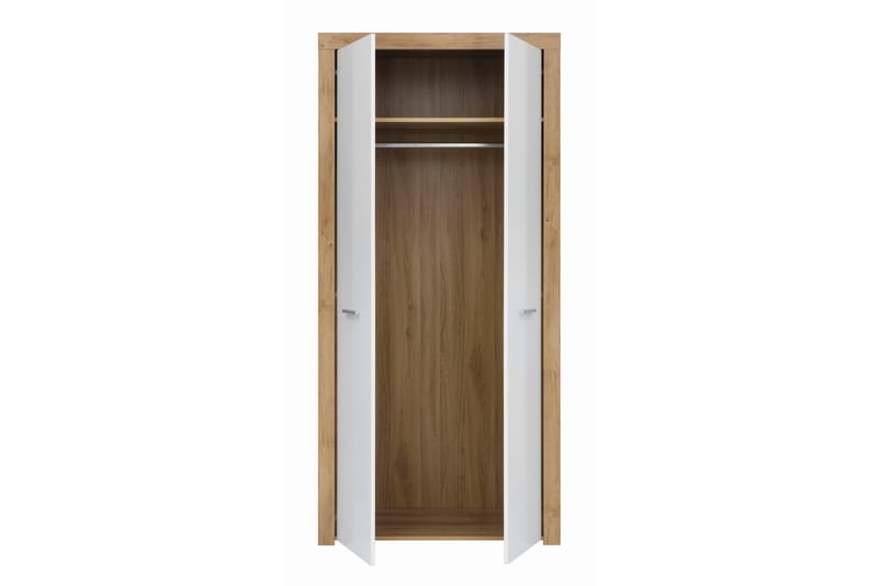 Tarka Garderob - Trä/natur|Vit - Förvaring - Garderober & garderobssystem