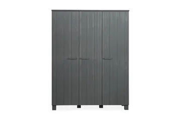 Tenney Garderob 158 cm - Stålgrå Tall - Förvaring - Garderober & garderobssystem