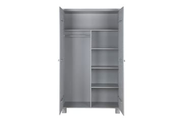 Tenney Garderob 202 cm - Grå Tall - Förvaring - Garderober & garderobssystem