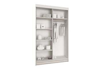 Top Garderob 100x62x200 cm - Ek - Förvaring - Garderober & garderobssystem