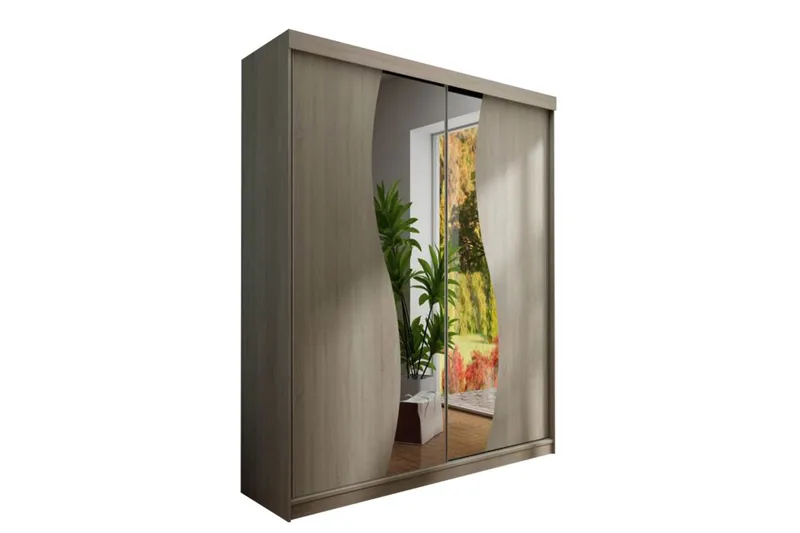 Top Garderob 62x150 cm - Ek - Förvaring - Garderober & garderobssystem