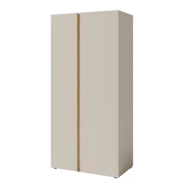 Travic Garderob 90 cm i Trä - Beige - Förvaring - Garderober & garderobssystem