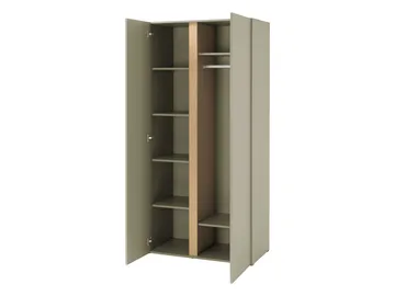 Travic Garderob 90 cm i Trä - Beige - Förvaring - Garderober & garderobssystem