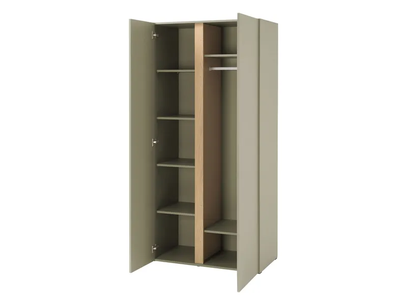 Travic Garderob 90 cm i Trä - Beige - Förvaring - Garderober & garderobssystem
